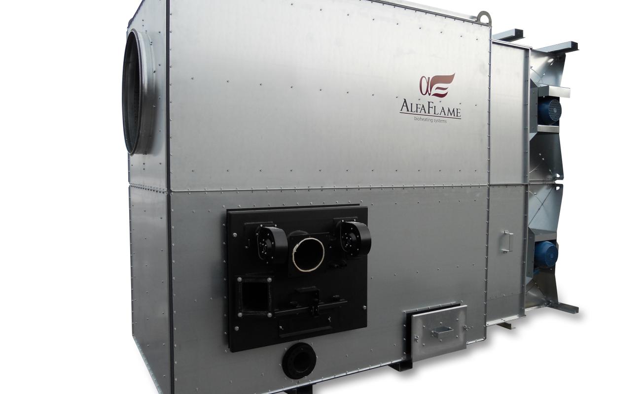 AlfaFlame õhkküttekatel 800kW